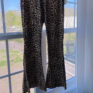 NWT! Altar’d State Leopard Flare Pants